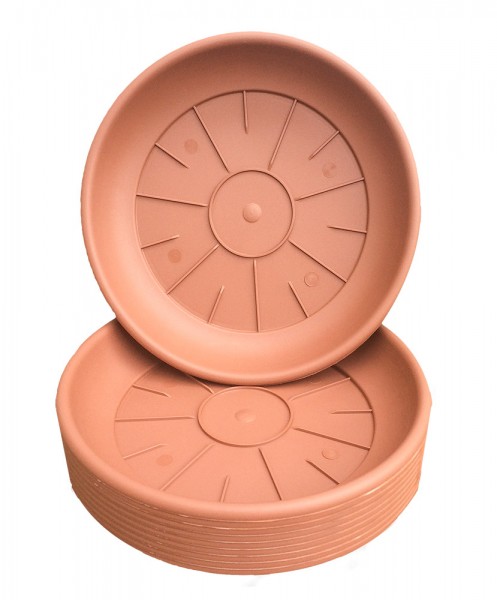 Untersetzer Domus 20cm terracotta 10 Stück