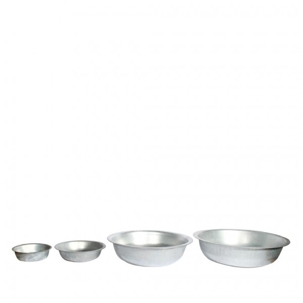 Zinkschale rund4 40x10cm