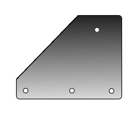 Messer Bundschneider Gross Hinten Unten