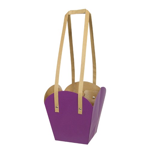 Tasche Papella 9x11x7cm Purple/lila (10st.)