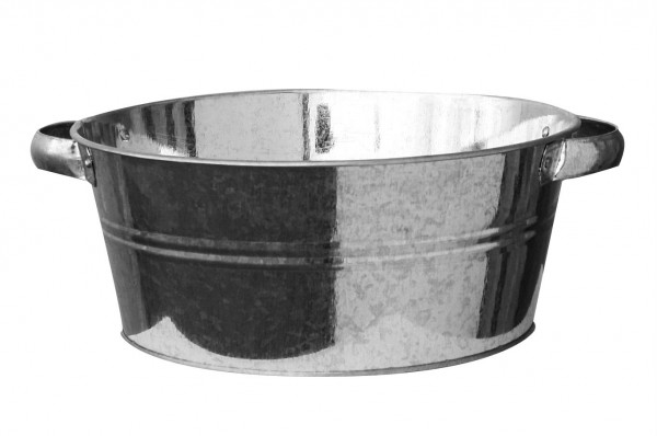 Zinkschale Rund i29 x h12,2 cm