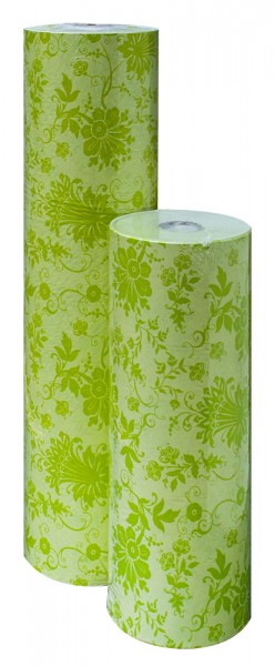 Blumenpapier Rolle 75cm 30g Florence grün 15kg