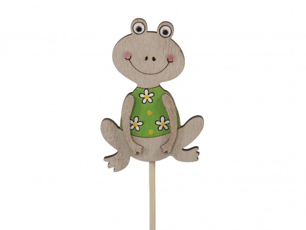 Beistecker Frosch 5x7,5cm 25cm á 8 St.