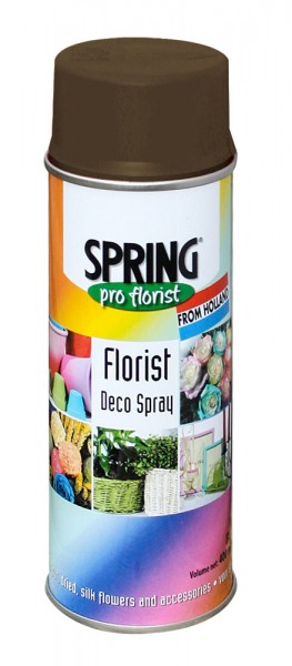 Spring Decospray 400ml Rust Brown