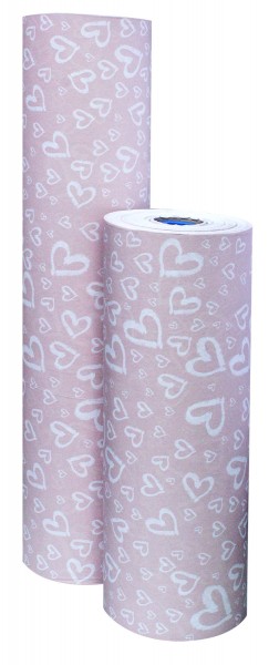 Blumenpapier Herzenssache rosenholz 50cm 40g (7kg)