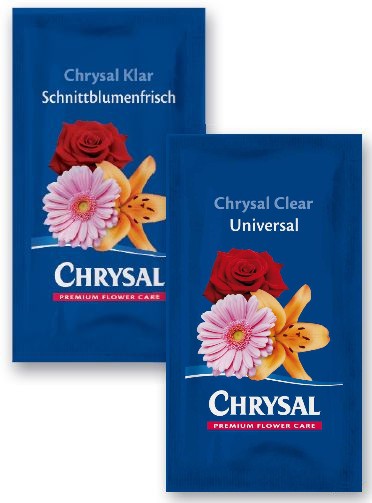 Chrysal klar Servicetütchen für 1 Liter 1000 Stück
