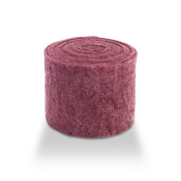 Wolle/Filz > Topfband 150mm x 5mtr dunkelbeere