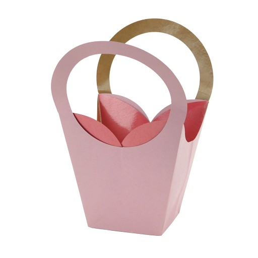 Tasche Ella 20x12x7,5cm rosa (10st.)