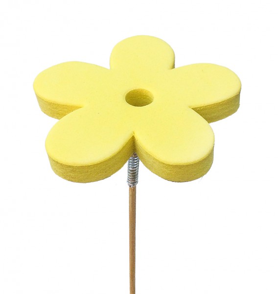 Beistecker Blume Eva gelb (25 Stück)