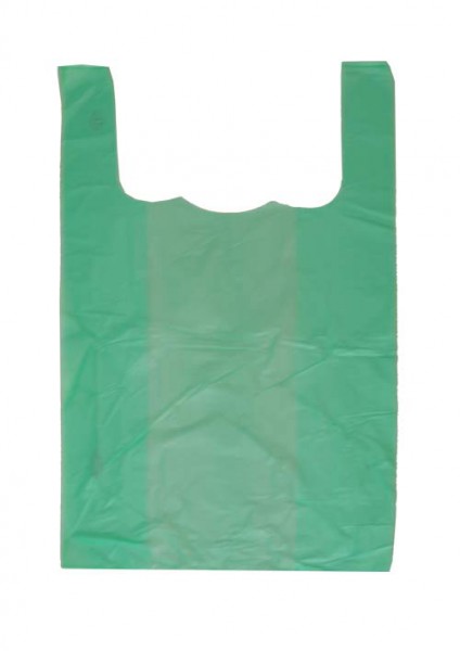 Hemdtragetasche HDPE 300+160x520 Grün (2000 Stück)