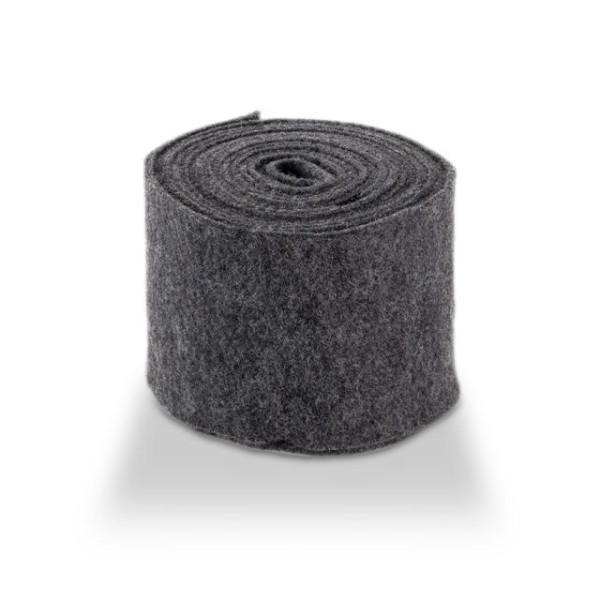 Wolle/Filz > Topfband 150mm x 5mtr anthrazit