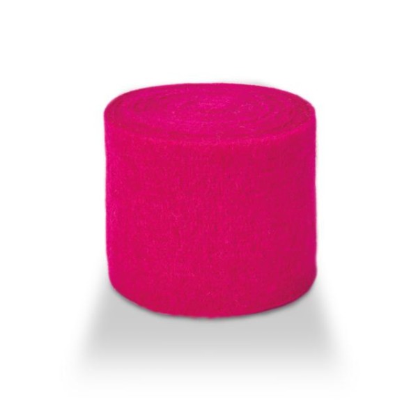 Wolle/Filz > Topfband 150mm x 5mtr pink