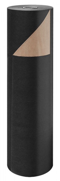 Blumenpapier Rolle 60cm 50g Braun Kraft schwarz 12kg