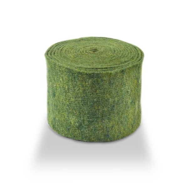 Wolle/Filz > Topfband 150mm x 5mtr tannengrün