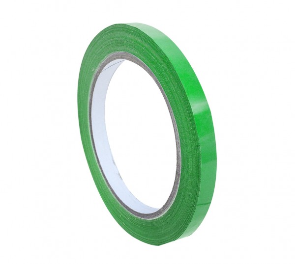Klebeband PVC 9mm 66m grün (16 Rollen)