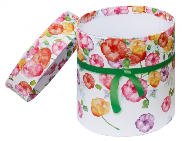Hutschachtel foliert "Bloomy"