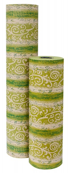 Blumenpapier Banderola Moosgrün BK 50cm 35g (6kg)