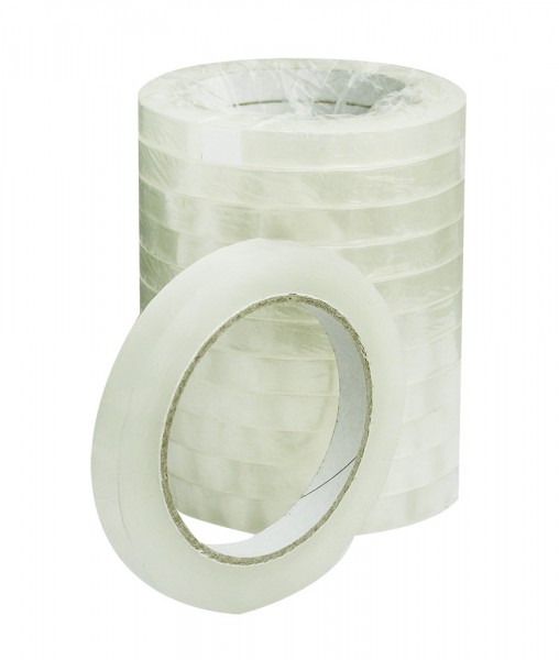 Klebeband Acryl 12mm x 66m transparent á 12 St