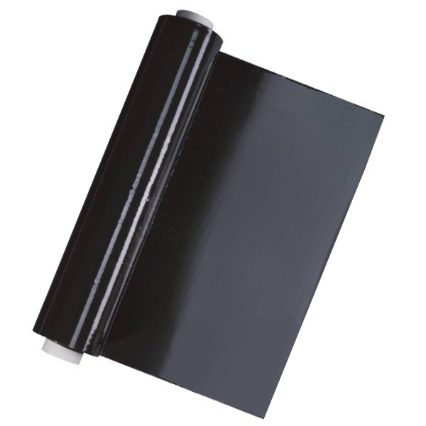 Stretchfolie schwarz 50cm 20µm 300m