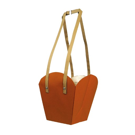 Tasche Papella 9x11x7cm orange (10st.)