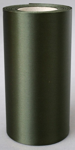 Kranzband Supersatin 225mm 25m moosgrün