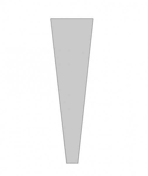 Rosentüten 75/16/5 OPP40 transparent (50 Stück)