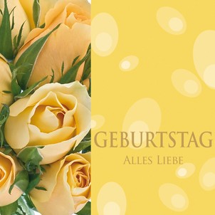 Grußkarten Geburtstag alles Liebe (12 Stück)