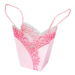 Tasche Shape Lace rosa (20 Stück)