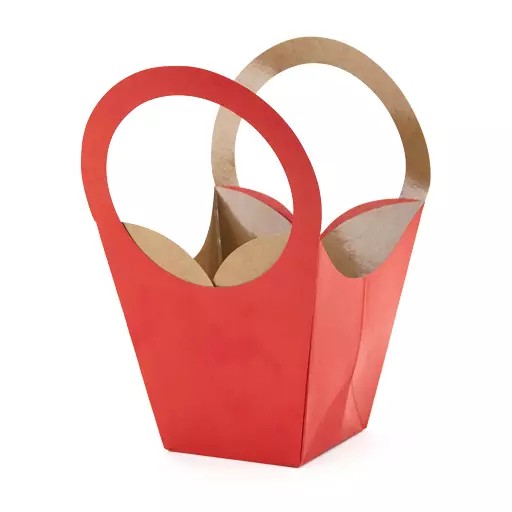 Tasche Ella 20x12x7,5cm rot (10st.)
