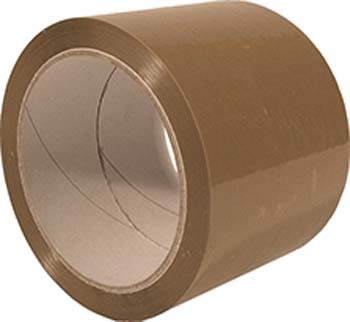 Klebeband PP 50mm 66m G-Label braun (6 Stück)