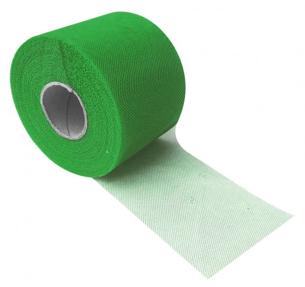 Tüll Uni Color 8cm x 60m grün No. 14